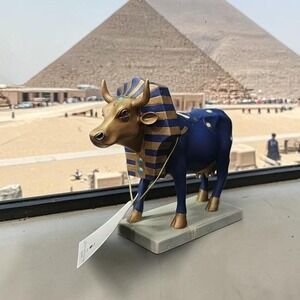 Cow Parade Tutancowmon Figurine, Westland Giftware, Collectible #9126,‎ Box/Tag